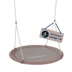 B-Ware Hudora Lounge 110 Nestschaukel Tellerschaukel Schaukel Kinderschaukel898