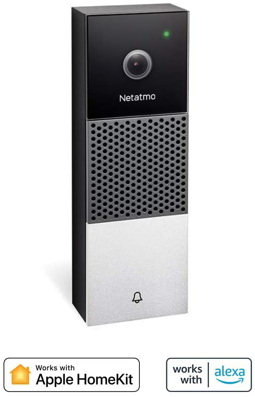 B-Ware Netatmo Smarte Video Türklingel Mit Kamera Funkklingel Klingel Klingelanlage