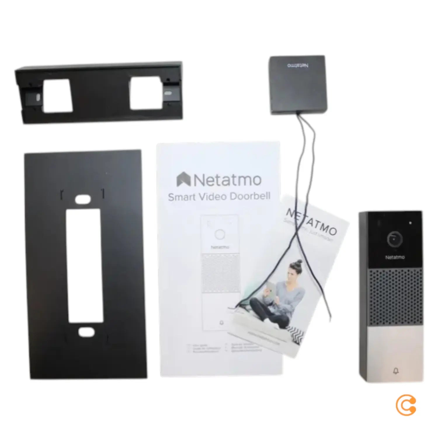 B-Ware Netatmo Smarte Video Türklingel Mit Kamera Funkklingel Klingel Siehe Text/Foto - 3700730503631