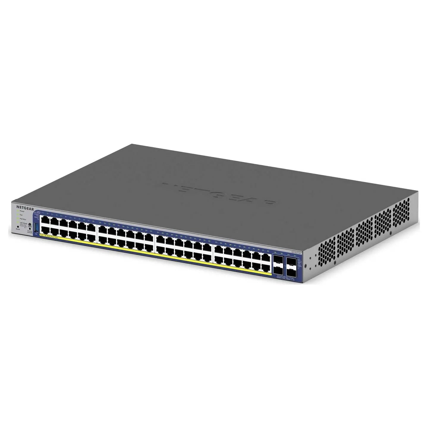 B-Ware Netgear Netzwerk Switch Verteiler Smart Gs752 Txp Po E Funktion 4 X Sfp+ - 606449171181