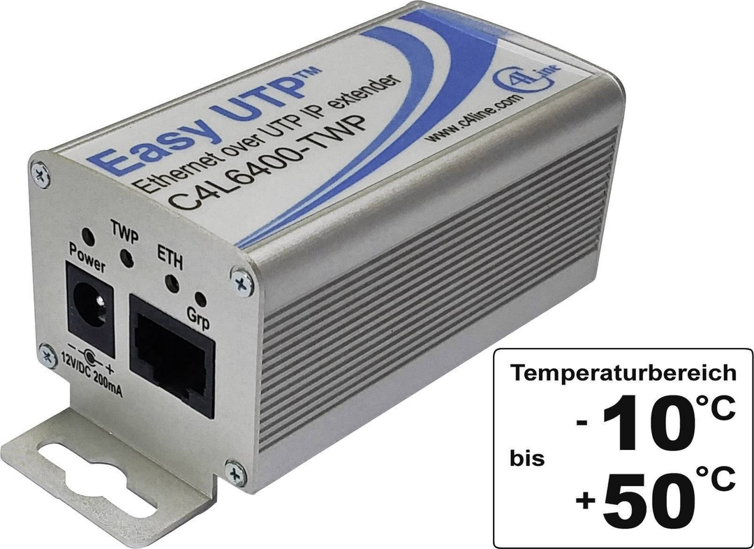 Renkforce C4 Line Netzwerkverlängerung Kabel Verbinder Reichweite 500m 100 M Bit/S  B-Ware - 4016139052816