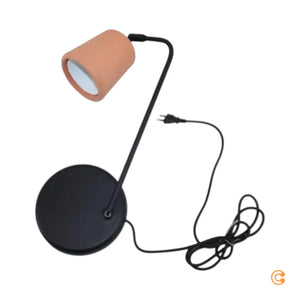 C-Ware New Works Tischleuchte Lampe Terrakotta 19x45x25 Cm Leuchte Spot Siehe Text/Foto