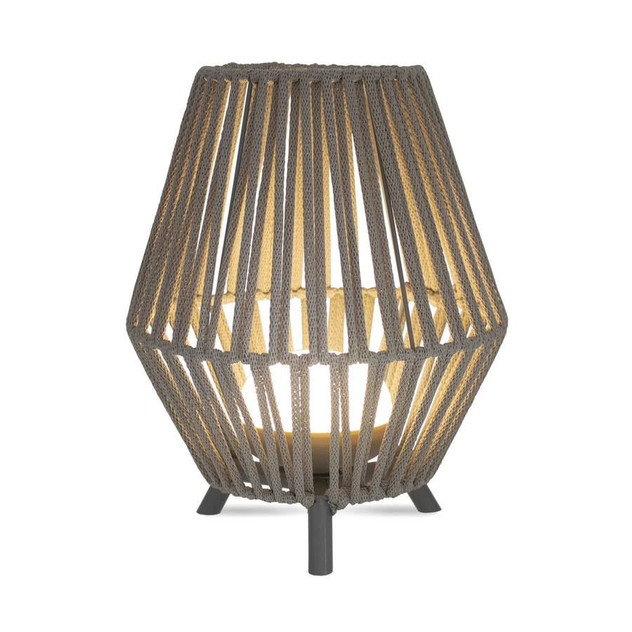 Newgarden Conta Led Akku Tischlampe Leuchte Lampe Taupe 32cm Akku Licht Spot B-Ware - 8435578509402