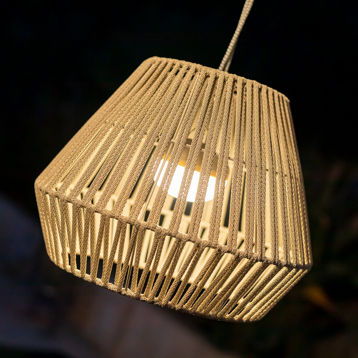 B-Ware Newgarden Conta Led Akku Hängelampe Taupe Deckenlampe Deckenleuchte Lampe S526 - 8435578509419