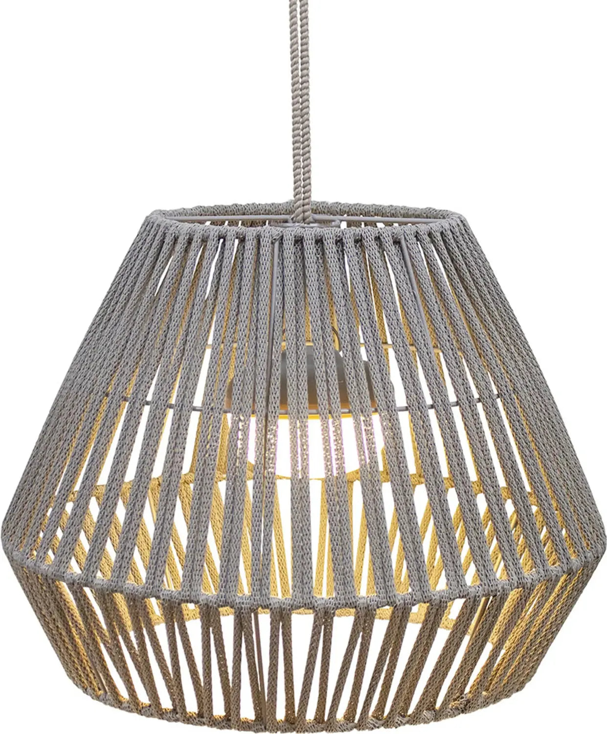 B-Ware Newgarden Conta Led Akku Hängelampe Taupe Deckenlampe Deckenleuchte Lampe S526 - 8435578509419