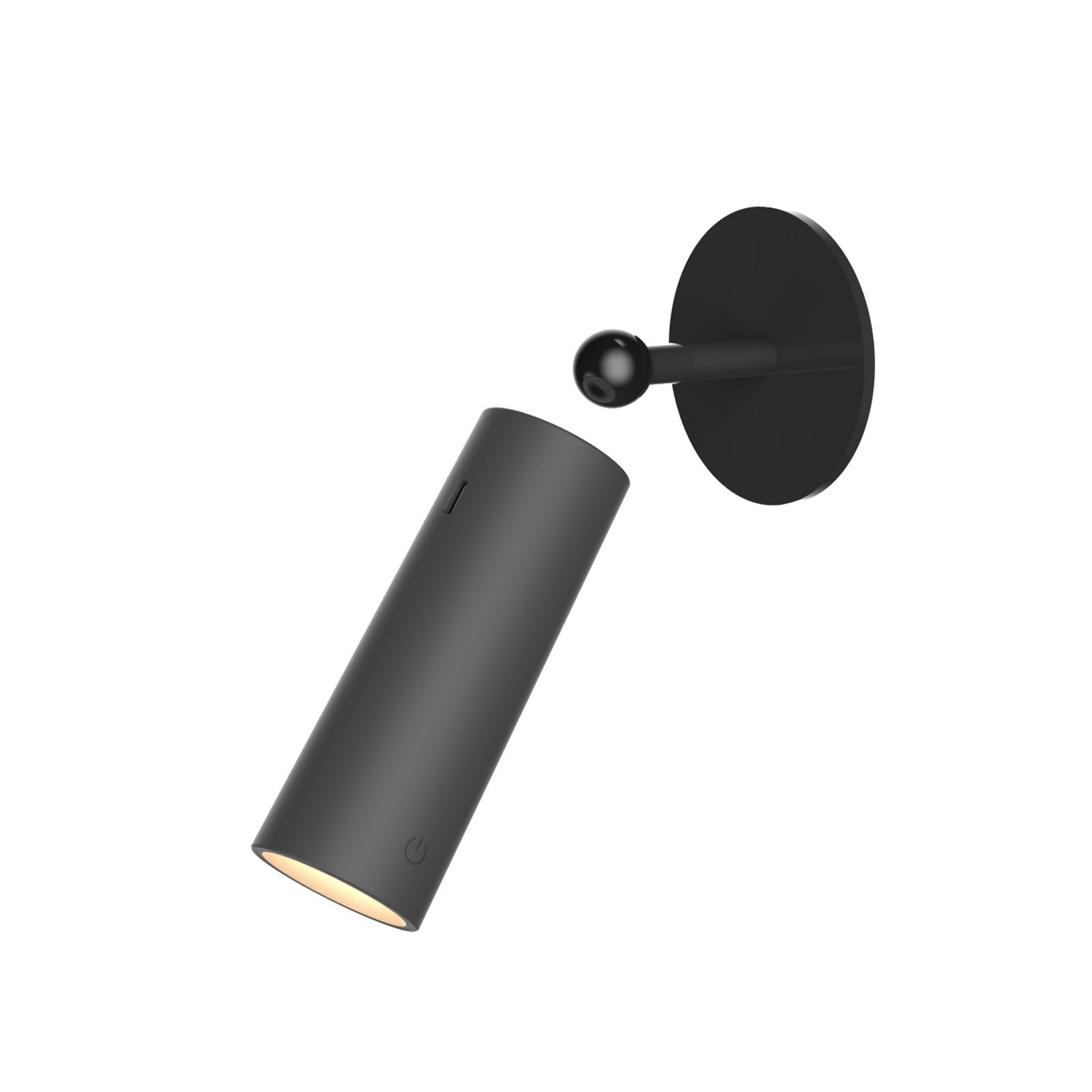 B-Ware Newgarden Led Akku Leuchte Wandlampe Schwarz Usb C Schwenkbar Dimmbar Lampe440