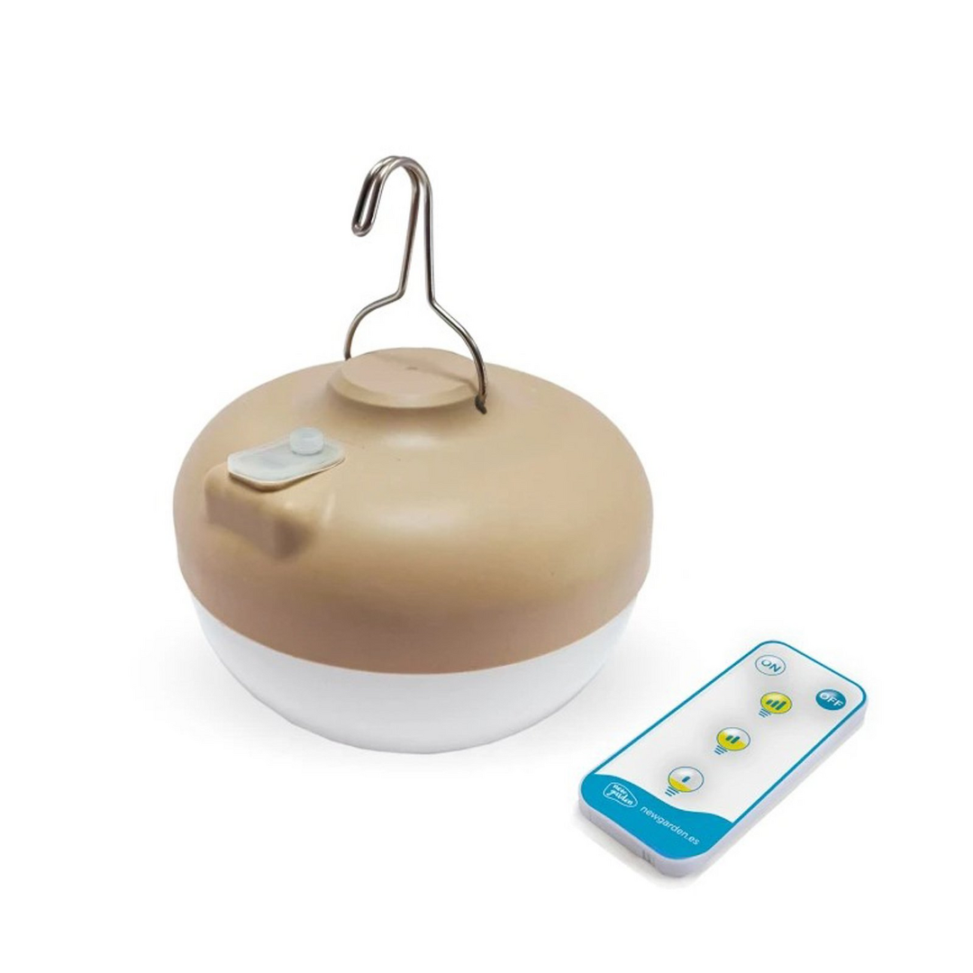 Newgarden Led Stehleuchte Leuchte Stehlampe Schwarz Holz 230cm Usb Aufladbar     B-Ware - 8435578504797