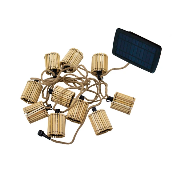 Newgarden Solar Lichterkette Lichterkette Okinawa 10 Flg Led Außenbereich Solar  B-Ware - 8435578509389