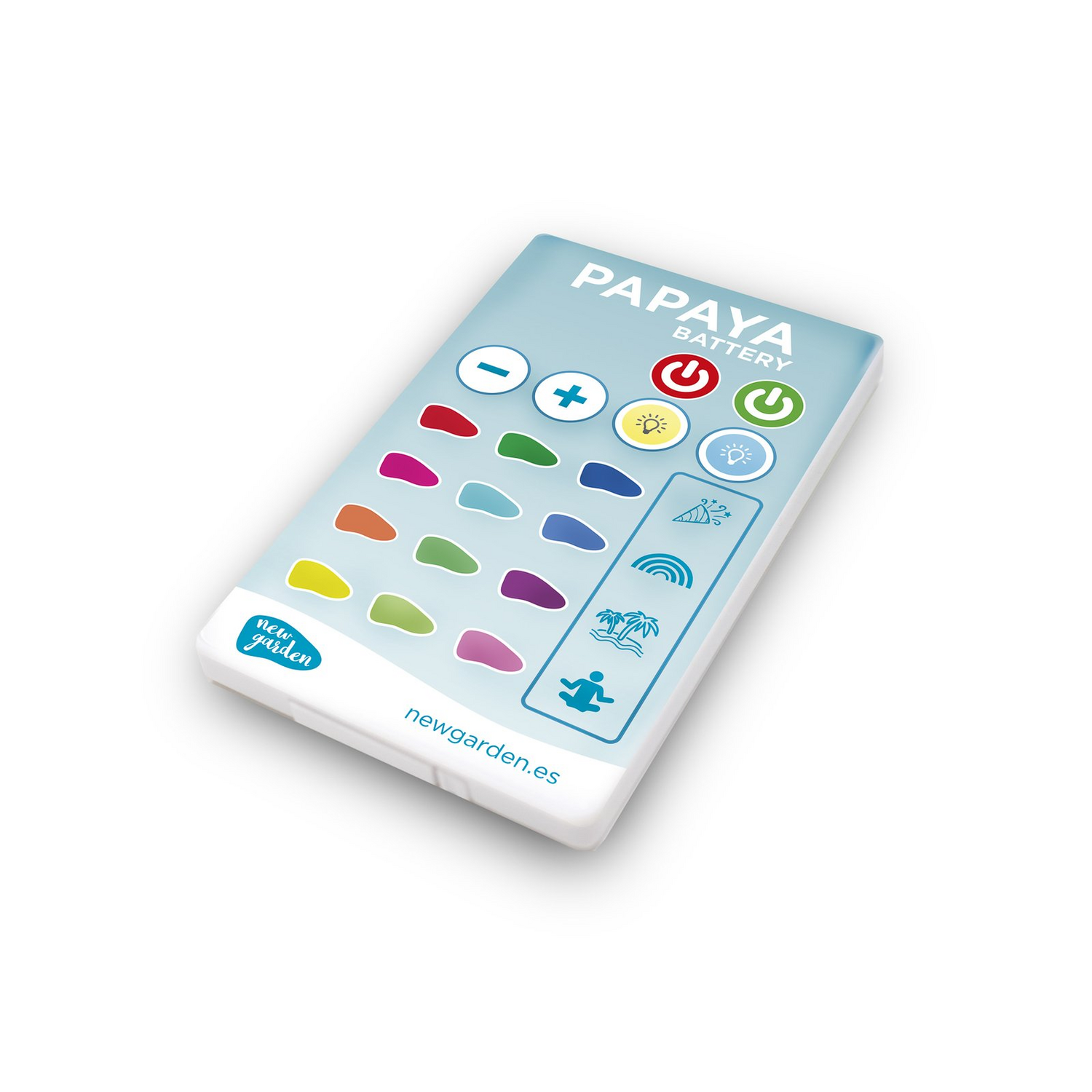 B-Ware Newgarden Papaya Led Akku Poolleuchte Ip68 Rgbw Poollampe Lampe Leuchte Spot 525