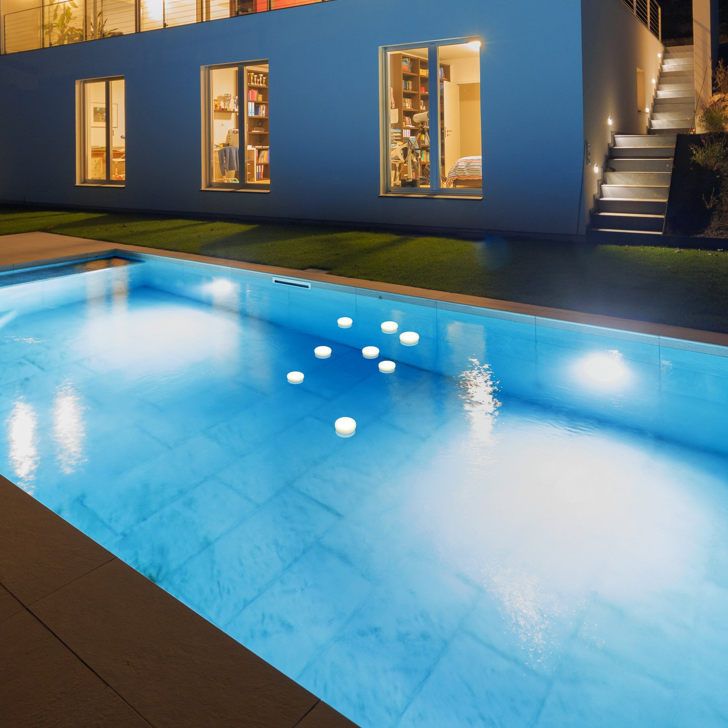 B-Ware Newgarden Papaya Led Akku Poolleuchte Ip68 Rgbw Poollampe Lampe Leuchte Spot 525