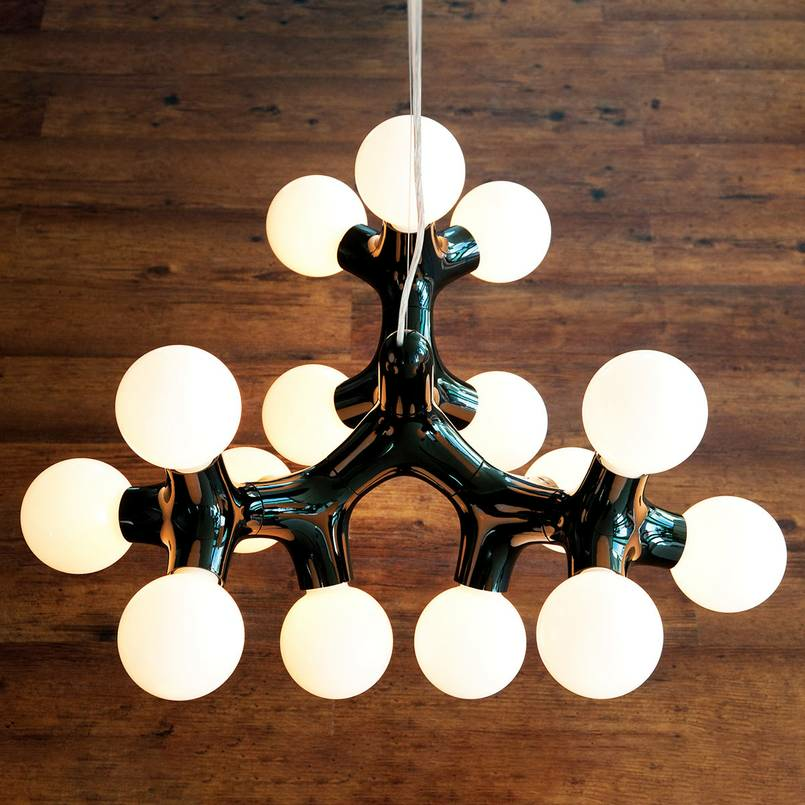 Next Dna Chandelier Xl Kronleuchter Deckenlampe Deckenleuchte Lampe In Schwarz B-Ware - 7019040