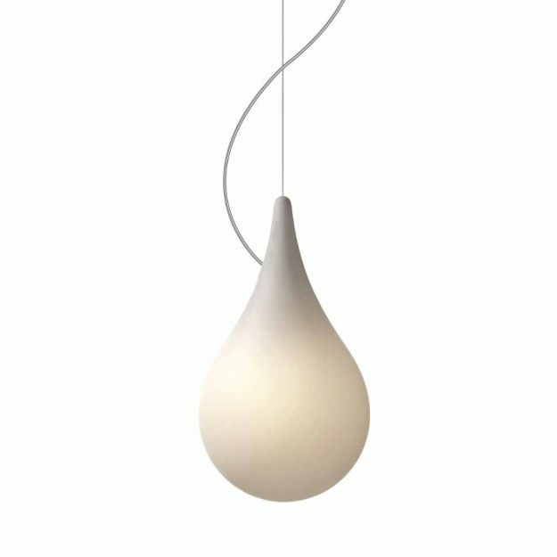 B-Ware Next Drop 2 Small Pendelleuchte Deckenlampe Hängeleuchte Lampe Leuchte E27 Weiß - 7019060