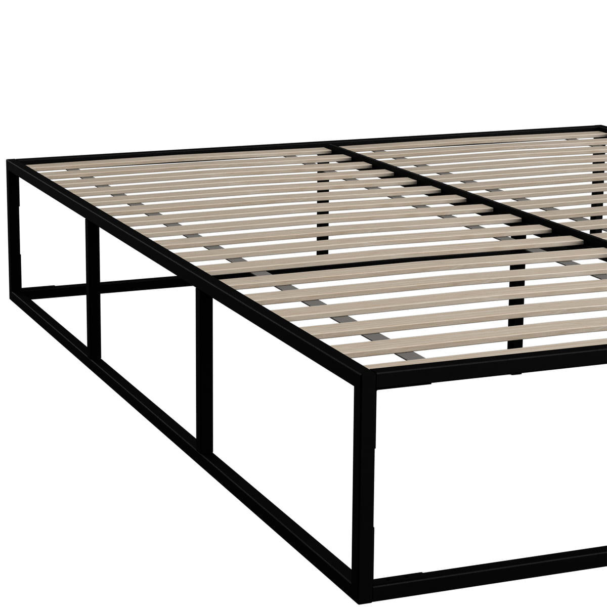 Nichba Design Lattenrost Bettgestell Bettrahmen 80x200 Cm Schwarz Zubehör Ersatz B-Ware - 5713539001046