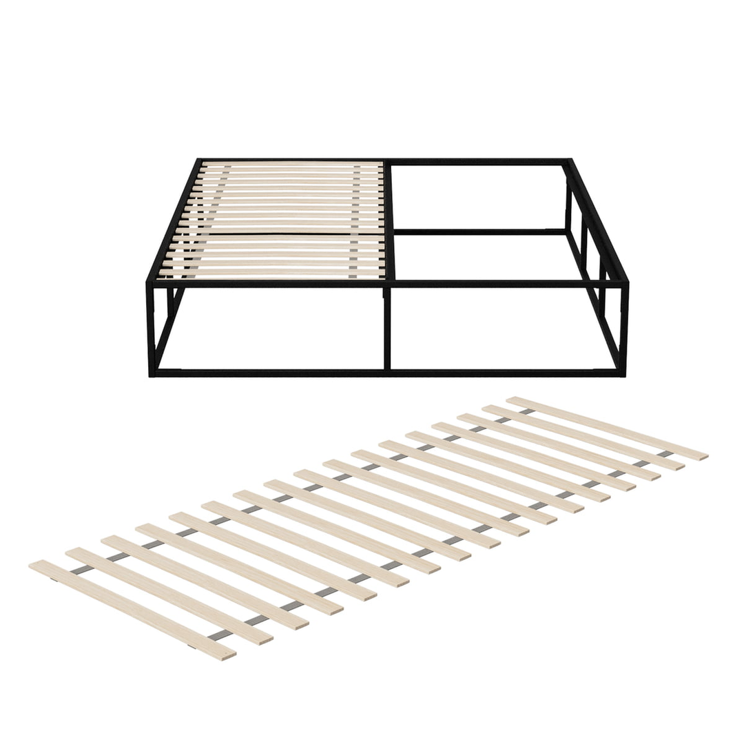 Nichba Design Lattenrost Bettgestell Bettrahmen 80x200 Cm Schwarz Zubehör Ersatz B-Ware - 5713539001046