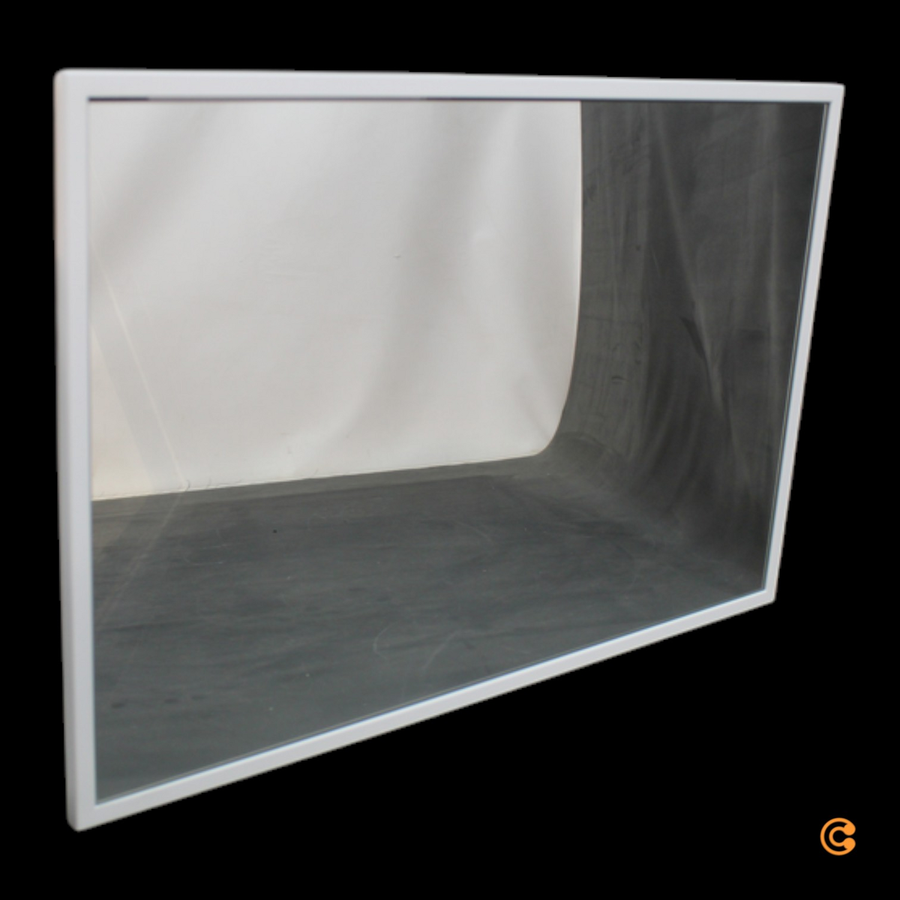 Nichba Design Wandspiegel Spiegel Badspiegel Small 75 X 50 Cm Weiß C-Ware - 5713539001374