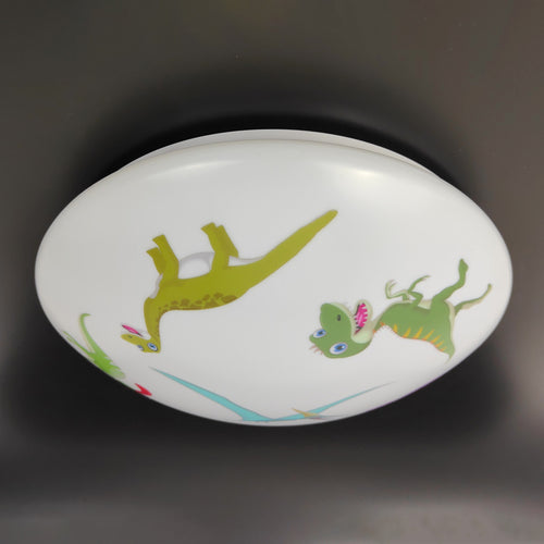 B-Ware Niermann Deckenleuchte Dinos Kinderzimmer Motiv Dinosaurier Deckenlampe ø 35 Cm - 4036239065028