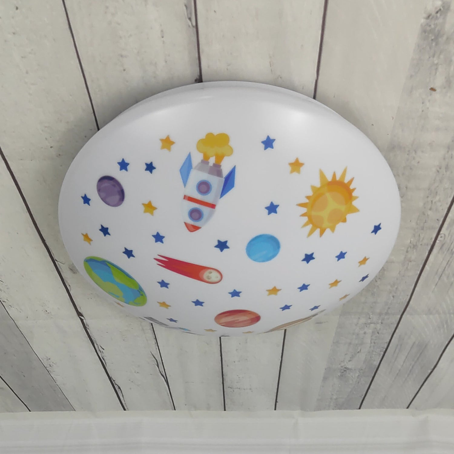 B-Ware Niermann Deckenleuchte Lampe Weltall Bunt Leuchte Kinderzimmer Licht E27 Led - 4036239065035