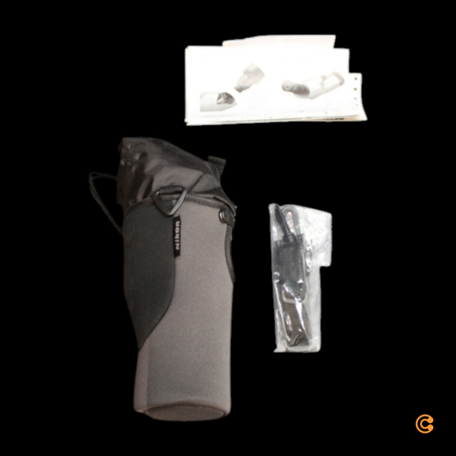 B-Ware Nikon Fieldscope Ed50 Angled Charcoal Grey Fernglas Okular Monokular Objektiv - 4571137581831