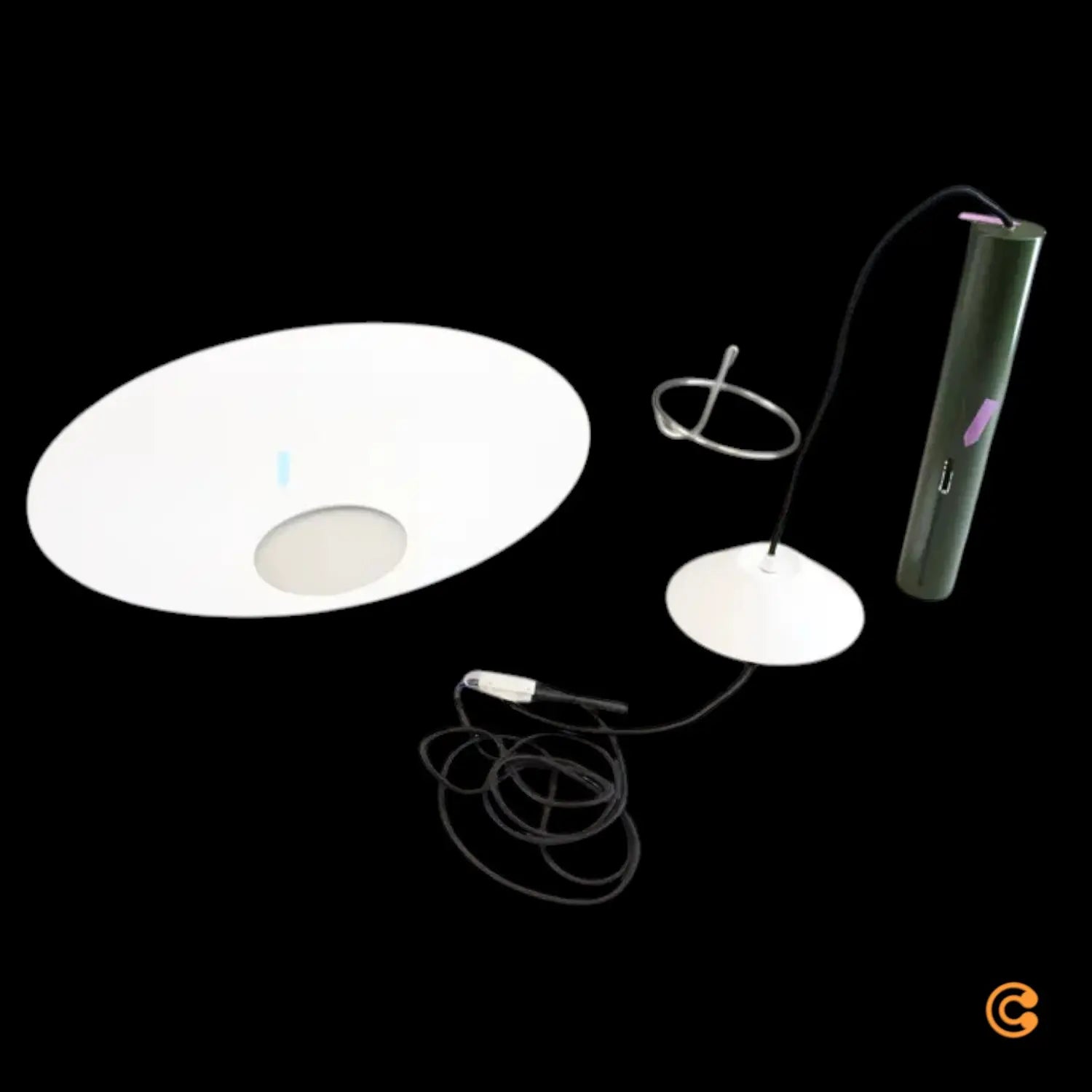 B-Ware Nine Hook Pendelleuchte Hängelampe Wohnzimmerlampe Grün E27 Siehe Text/Foto - 5740001931204