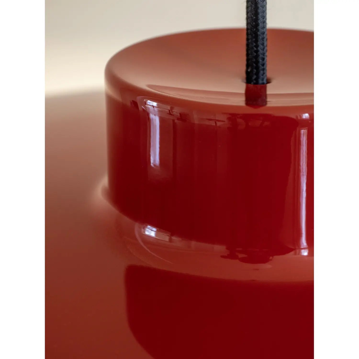 B-Ware Nine Pendellampe Hängelampe Lacquer Rot Metall Kunststoff Beleuchtung ø 16,5 Cm - 5740001931129