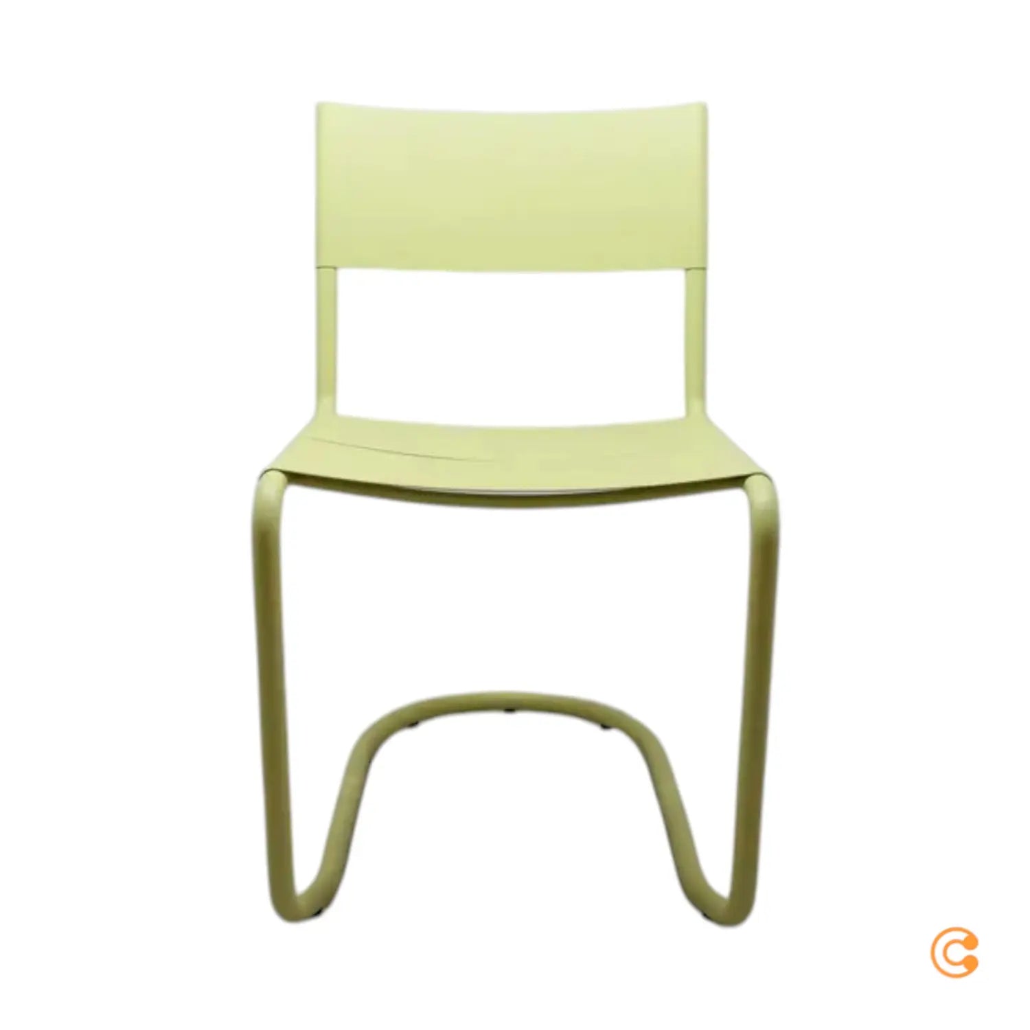 B-Ware Nine Gartenstuhl Stuhl Sine Gelb Outdoor Terrasse Edelstahl Siehe Text/Foto - 5702410538153