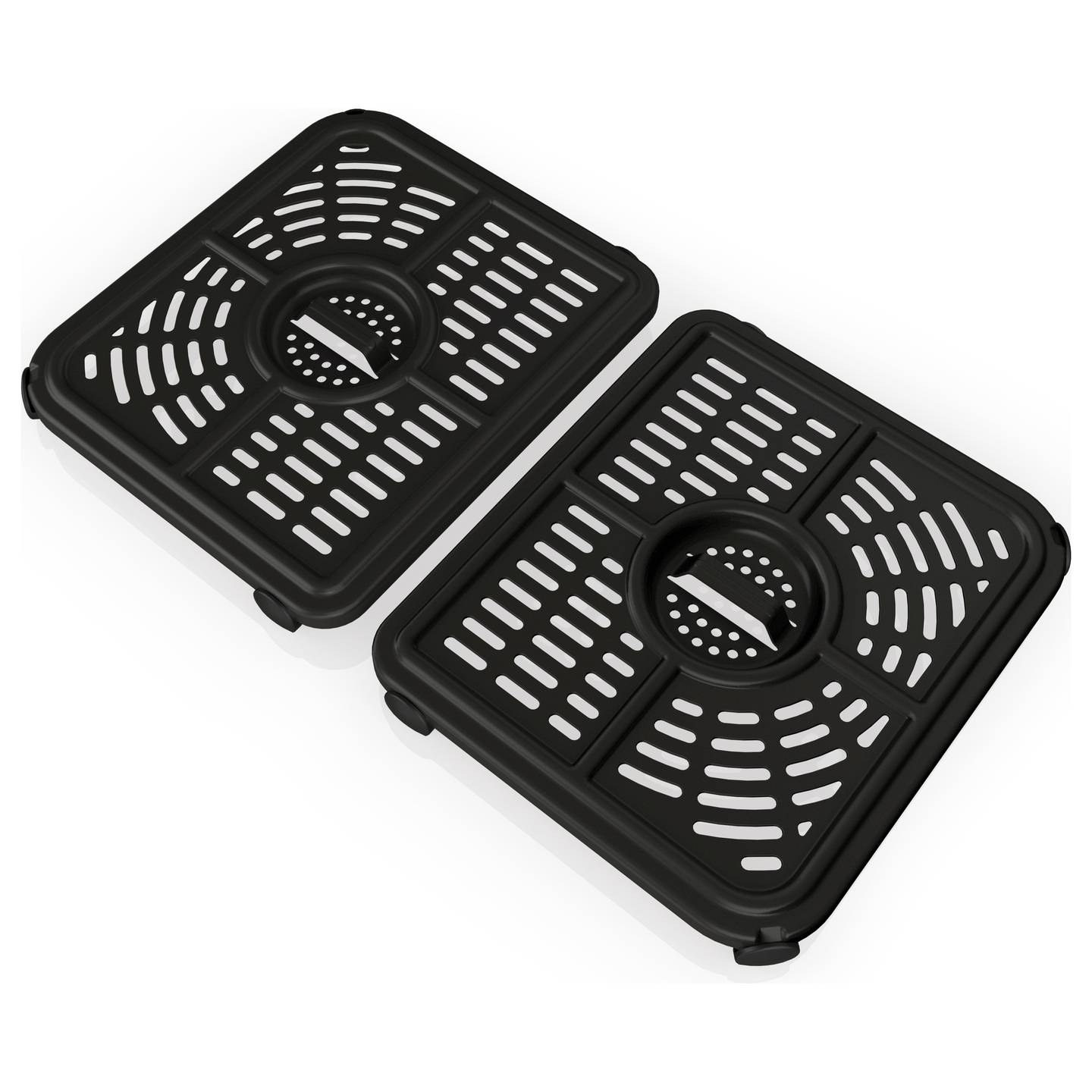 B-Ware Ninja Heißluft Fritteuse Airfryer Fritteuse 2470 W Schwarz 8 Personen Silber - 622356270373