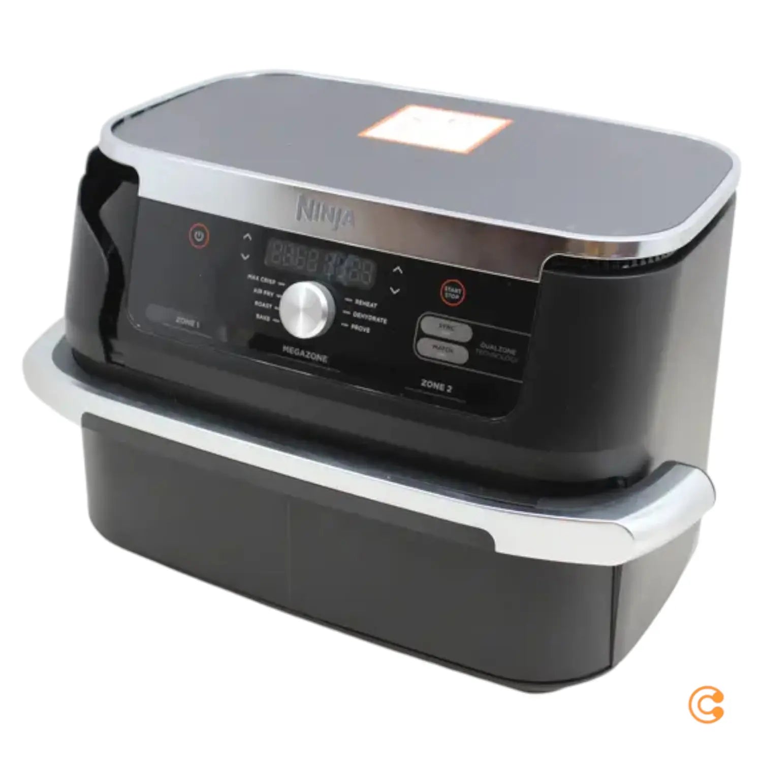 C-Ware Ninja Heißluft Fritteuse Airfryer Fritteuse 2470 W Schwarz Siehe Text/Foto - 622356270373