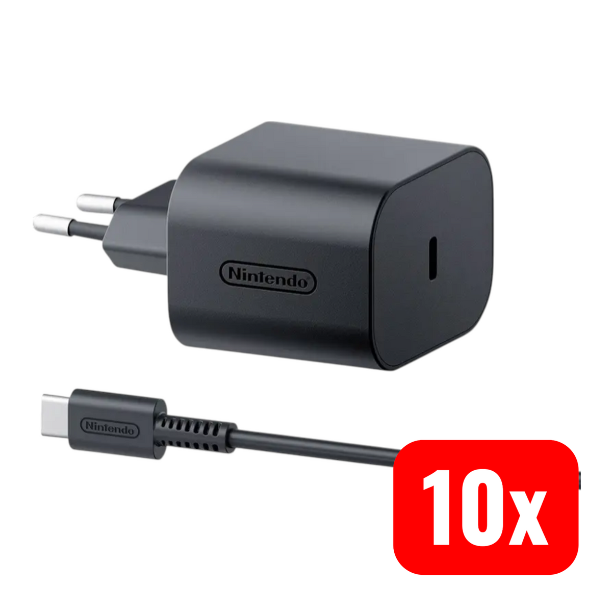 Nintendo Nintendo Switch 2 Netzteil Nintendo Switch Netzteil Ladegerät 10 STÜCK - 45496321352
