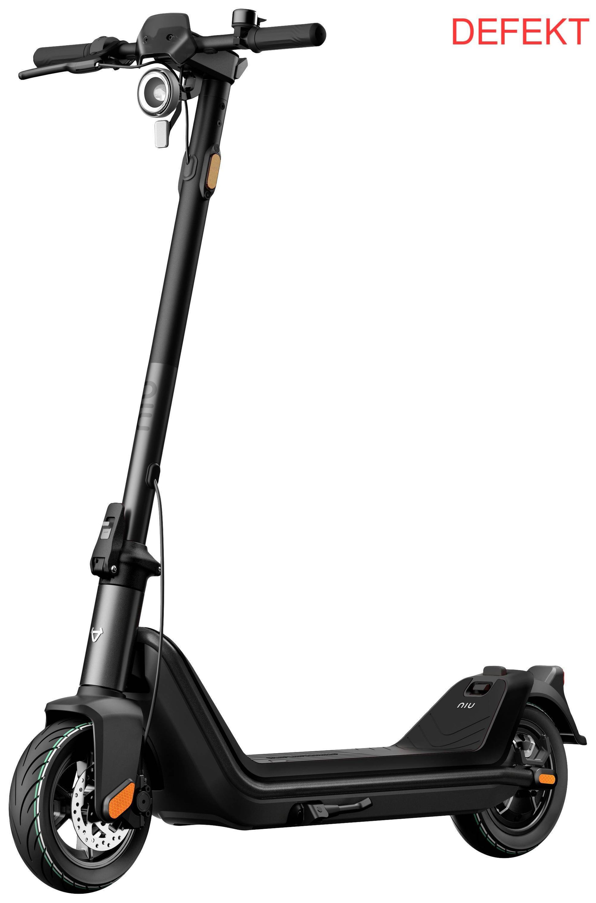 D-Ware Niu K Qi3 Sport E Scooter Schwarz Li Ion Straßenzulassung: Scooter Defektware - 6972782764408