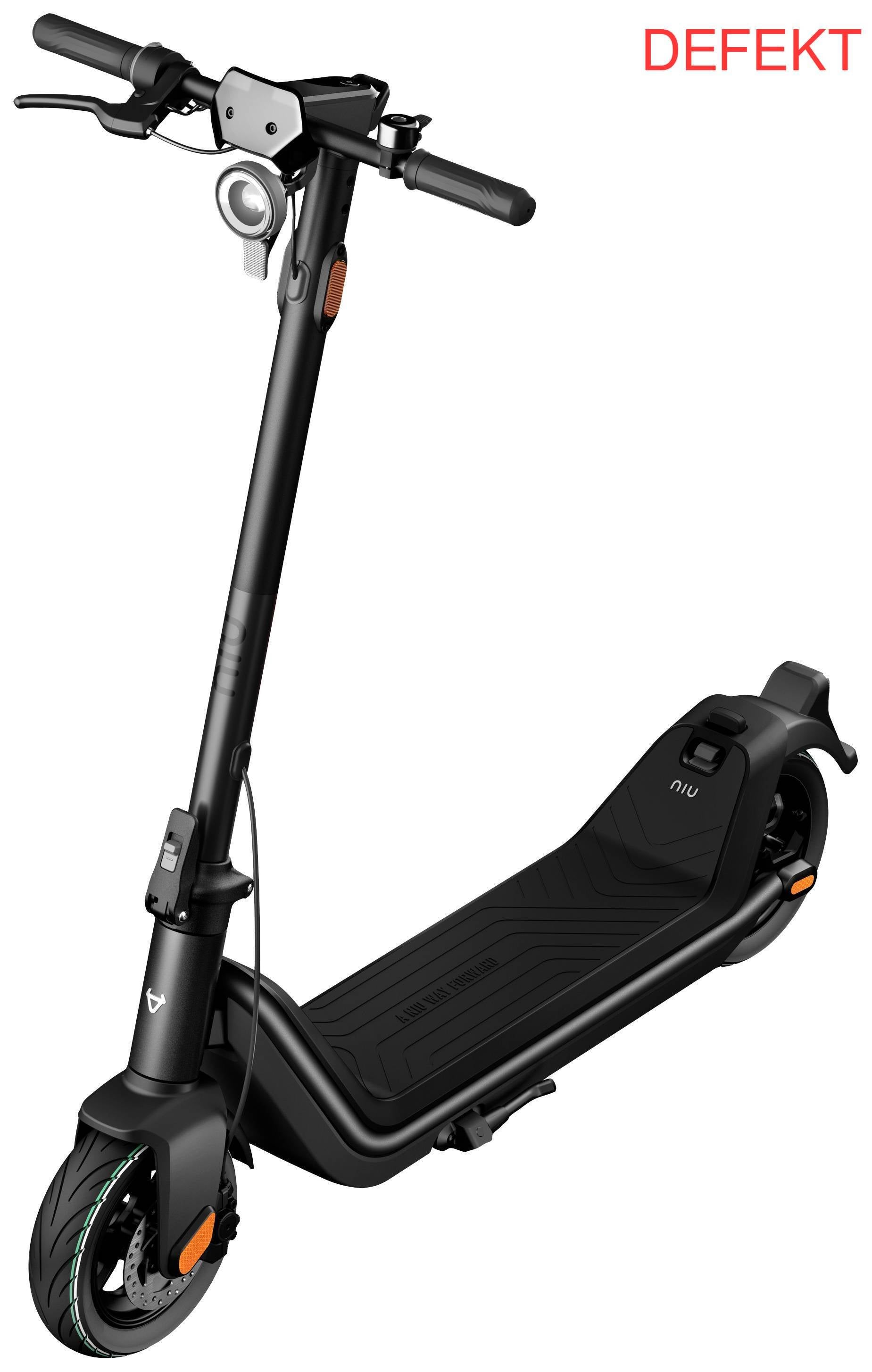 D-Ware Niu K Qi3 Sport E Scooter Schwarz Li Ion Straßenzulassung: Scooter Defektware - 6972782764408