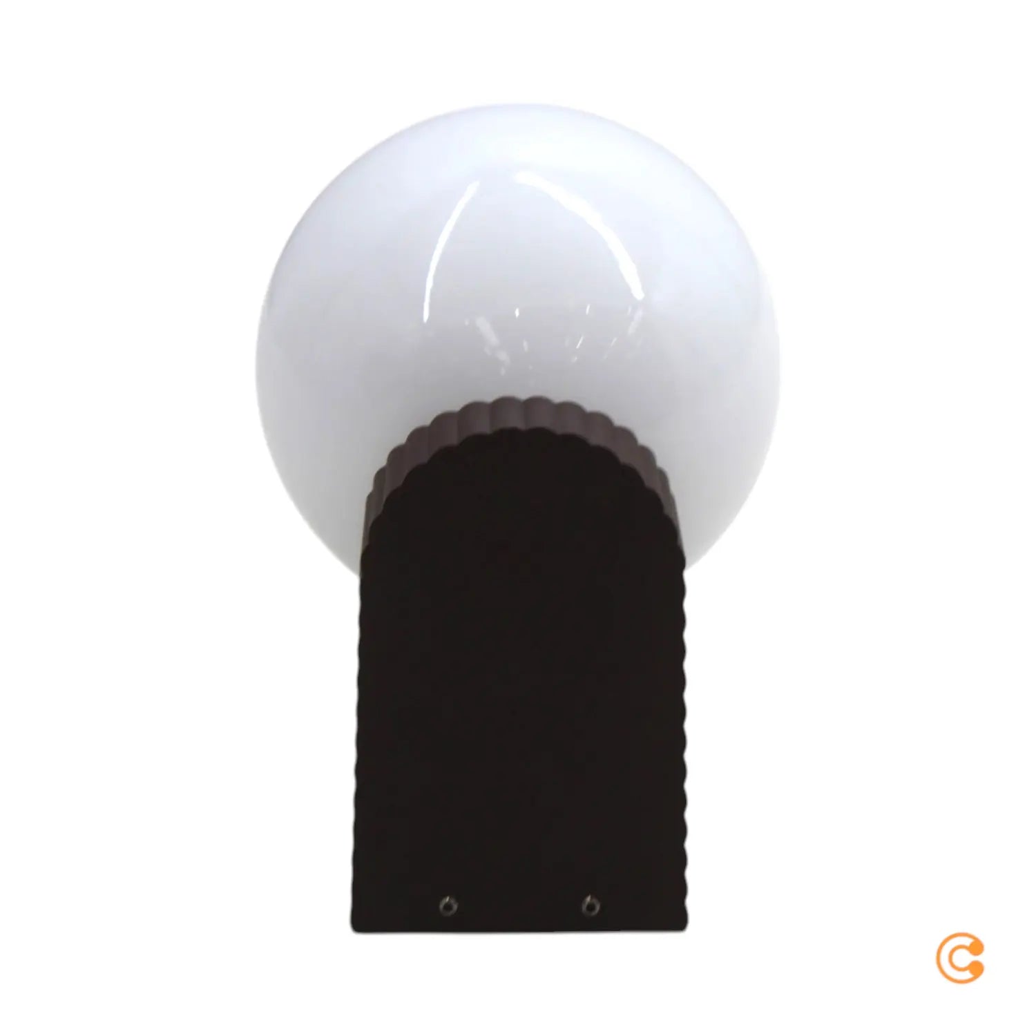 B-Ware Nordlux Wandleuchte Wandlampe Hayley Braun Kugel Glas Matt E27 Led Aluminium - 5704924015557