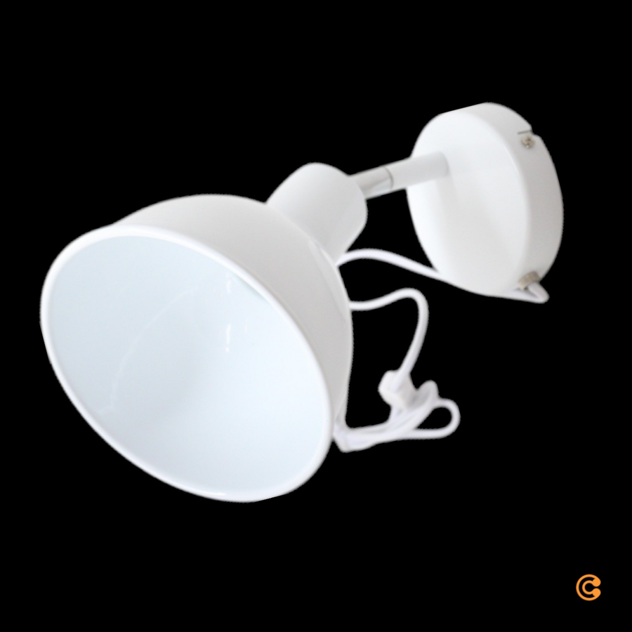 Nordlux Wandleuchte Pop Wall Wandleuchte Wandlicht Deko Bilderleuchte E27 Weiß B-Ware - 5701581371286