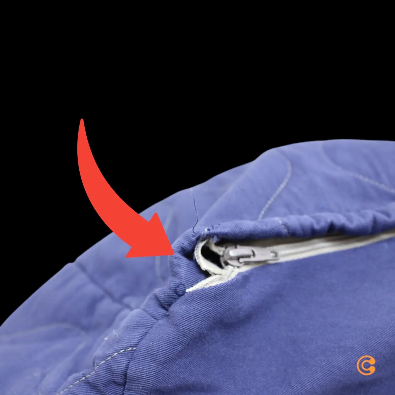 B-Ware Nobodinoz Landscape Sitzsack Sitzkissen Bodenkissen Sessel Siehe Text/Foto - 8435574931962