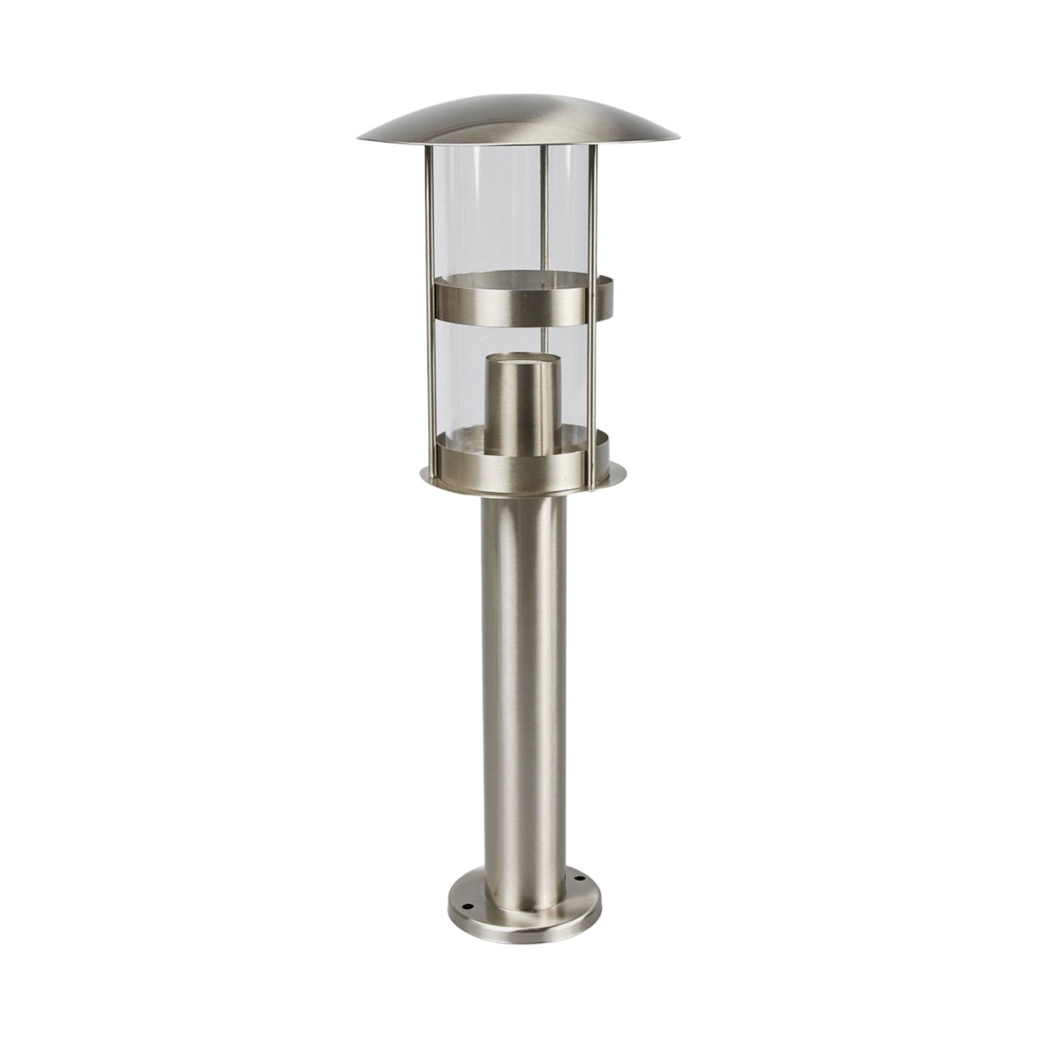 B-Ware Lindby Noemi Edelstahl Sockellampe Wegeleuchte Gartenlampe Lampe E27 Edelstahl - 4251096539271