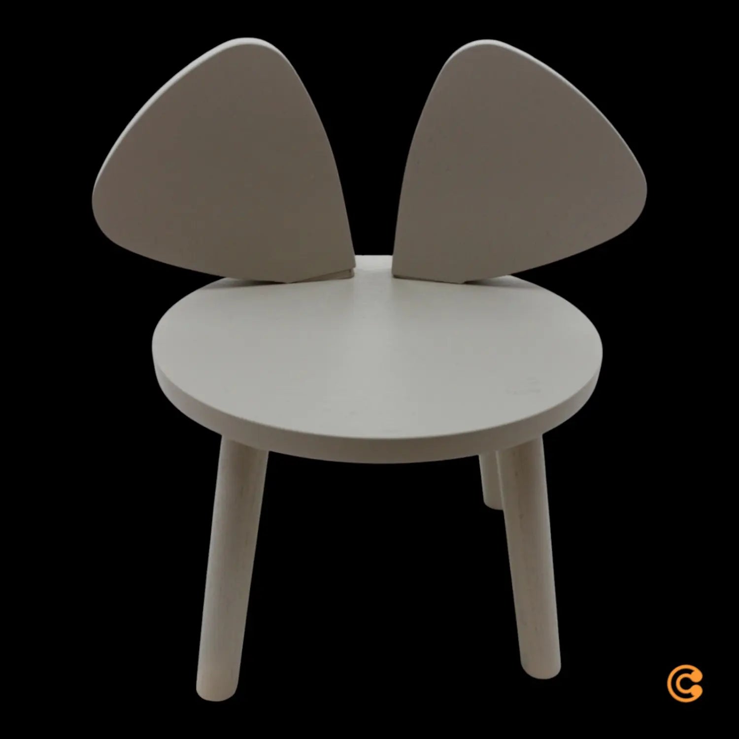 B-Ware Nofred Maus Kinderstuhl Sitzmöbel Hochstuhl Beige Möbel Stuhl Siehe Text/Foto - 5713994112141