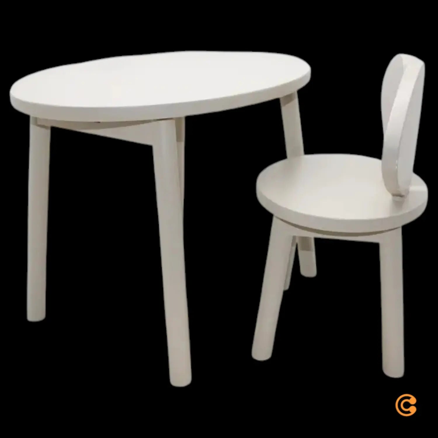 C-Ware Nofred   Mouse Toddler Set Stuhl Und Tisch Birke Beige Lackiert Siehe Text/Foto - 5713994124144