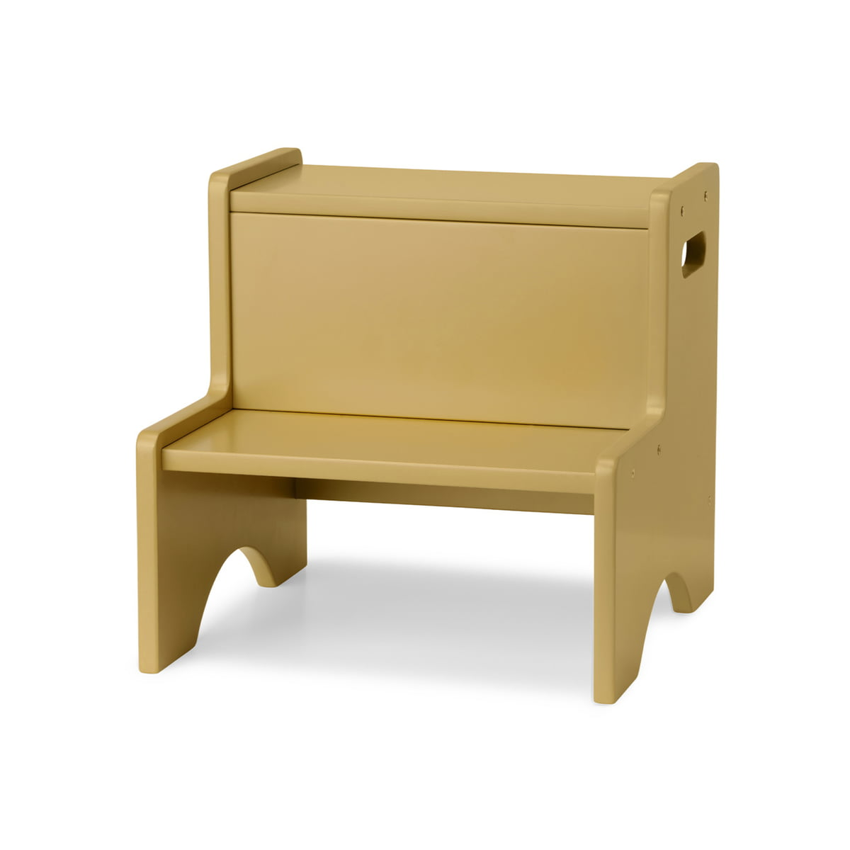 B-Ware Nofred Trittleiter Step Up Trittleiter Curry Holz Gelb Minimalistisches Design - 5713994117153