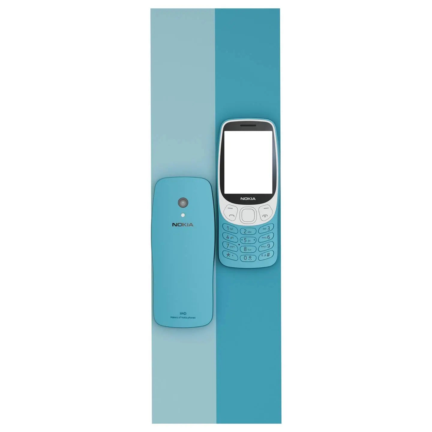 B-Ware Nokia Dual Sim Handy Mobiltelefon 3210 4 G Blau Tastenhandy Snake Fm Radio - 6438409099853