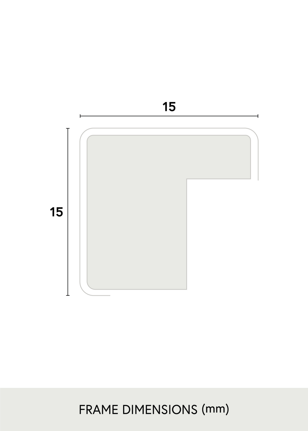 B-Ware Nordic Line Rahmen Bilderrahmen Posterrahmen Modern Grey 50x70 Cm Fotohalter - 5706894859179