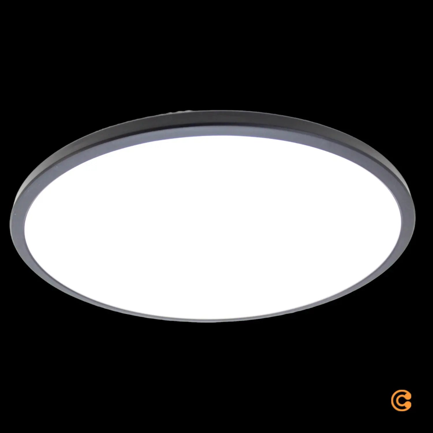 B-Ware Nordlux Led Deckenleuchte Lampe Oja Schwarz Led Modul Bewegungssensor Rund 42 Cm - 5704924013829