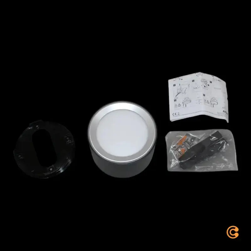B-Ware Nordlux Led Bad Deckenleuchte Einbauleuchte Andre Led Ip44 Schwarz 3 Stück - 5704924022180