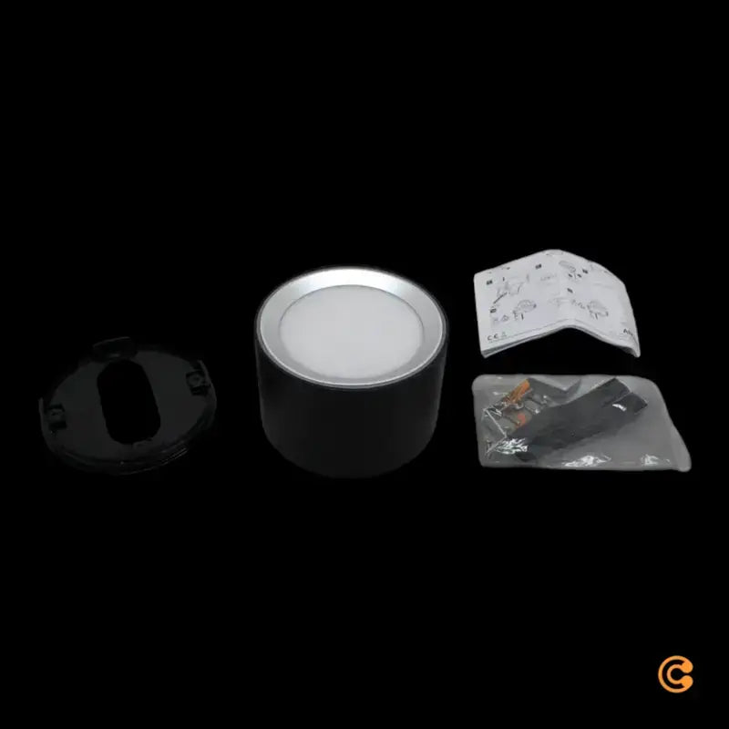 B-Ware Nordlux Led Bad Deckenleuchte Einbauleuchte Andre Led Ip44 Schwarz 3 Stück - 5704924022180