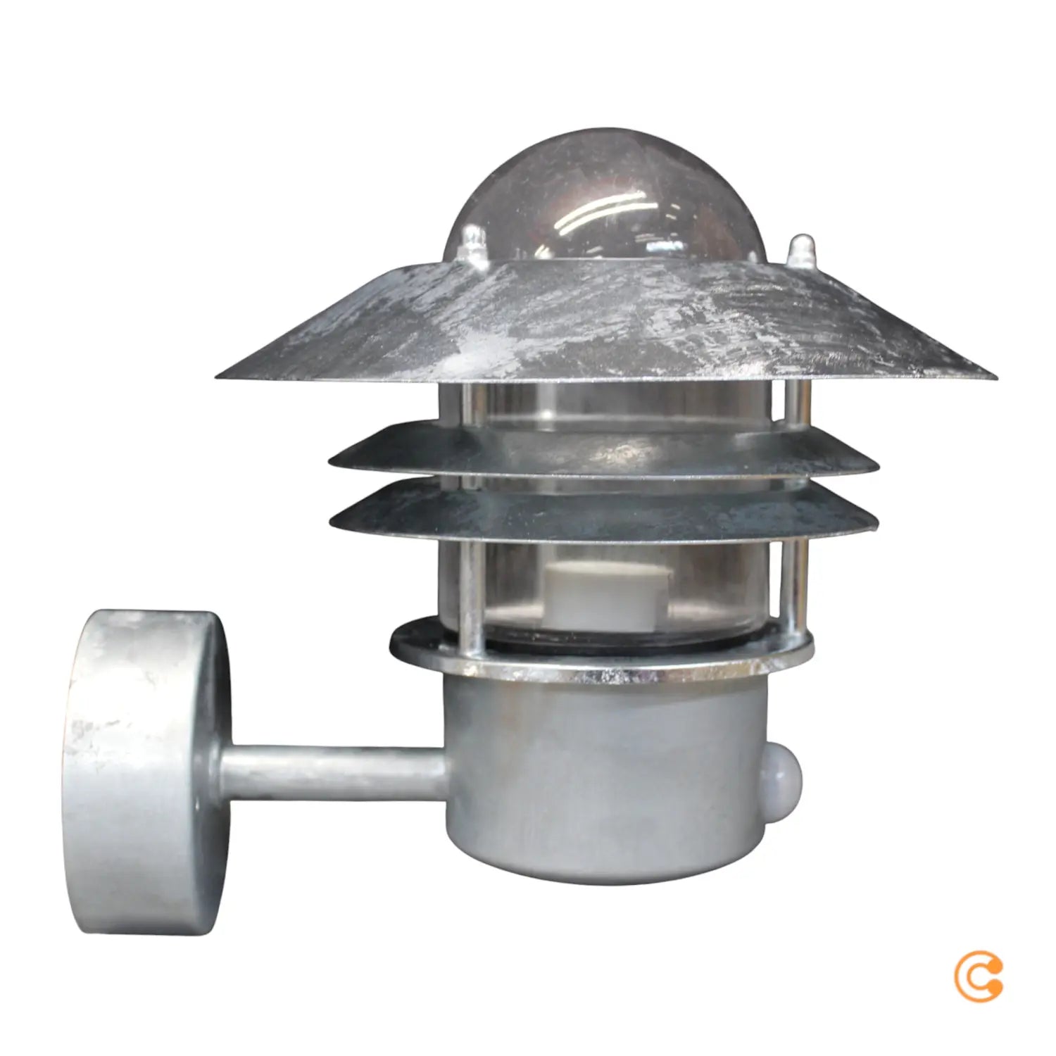 B-Ware Nordlux Außenwandleuchte Außenlampe Sensorleuchte Bewegungsmelder Stahl E27 Ip54
