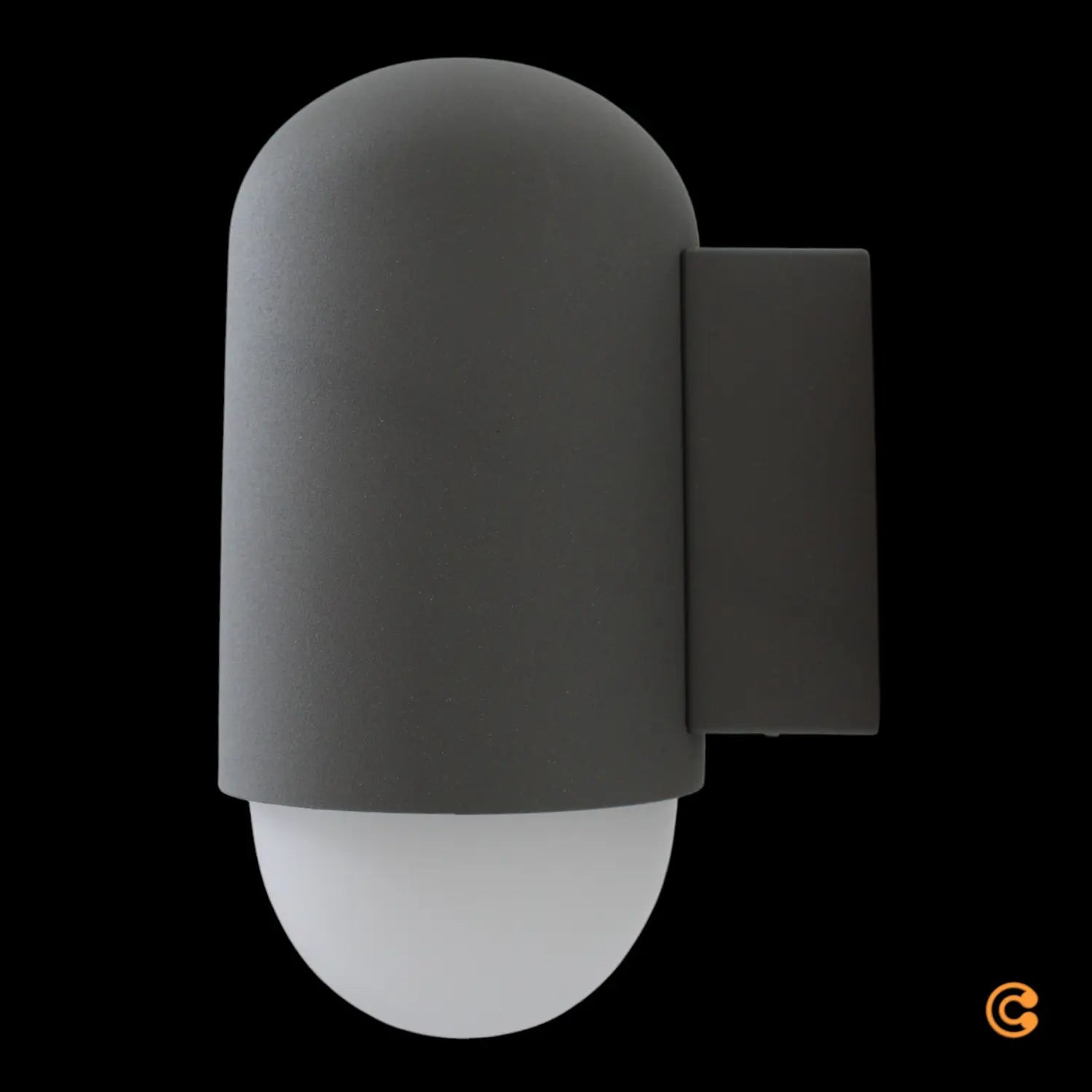 B-Ware Nordlux Außenwandlampe Heka Wandleuchte E27 Anthrazitgrau Aluminium Höhe 21,6 Cm - 5704924005046