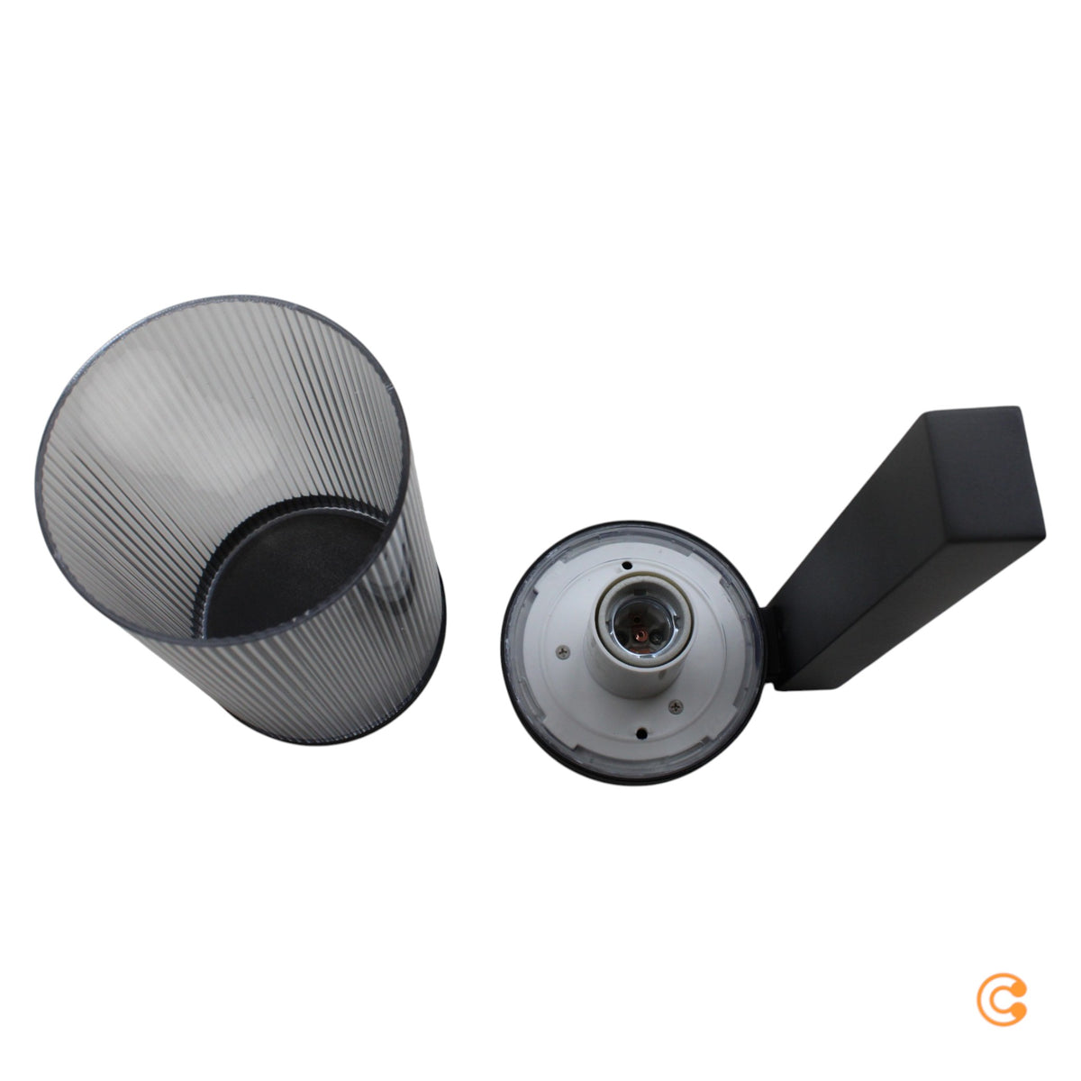 Nordlux Außenwandleuchte Coupar Wandleuchte Außenlampe Lampe Leuchte E27 schwarz - 5704924010613