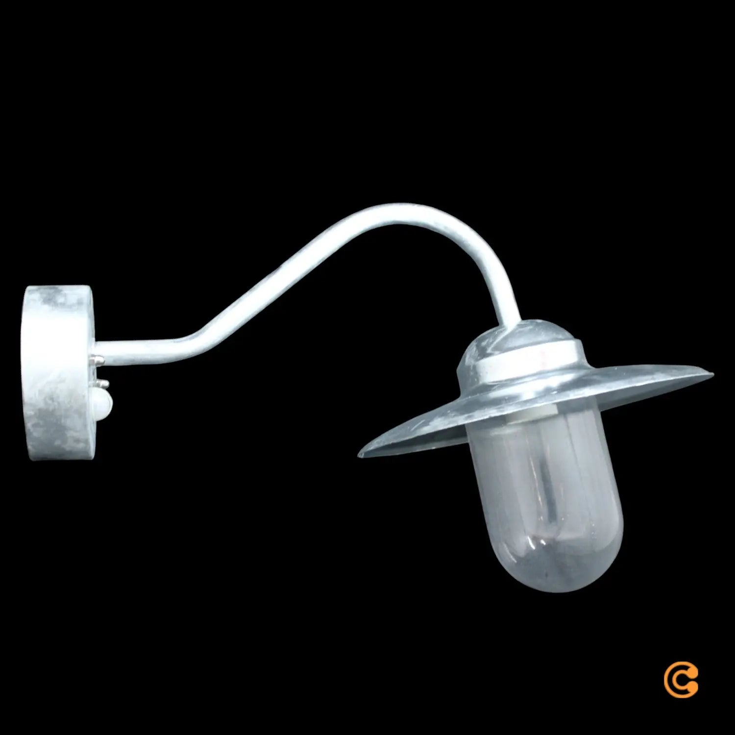 B-Ware Nordlux Außenleuchte Wandleuchte Sensor Luxembourg Verzinkt Stahl Glas - 7005208