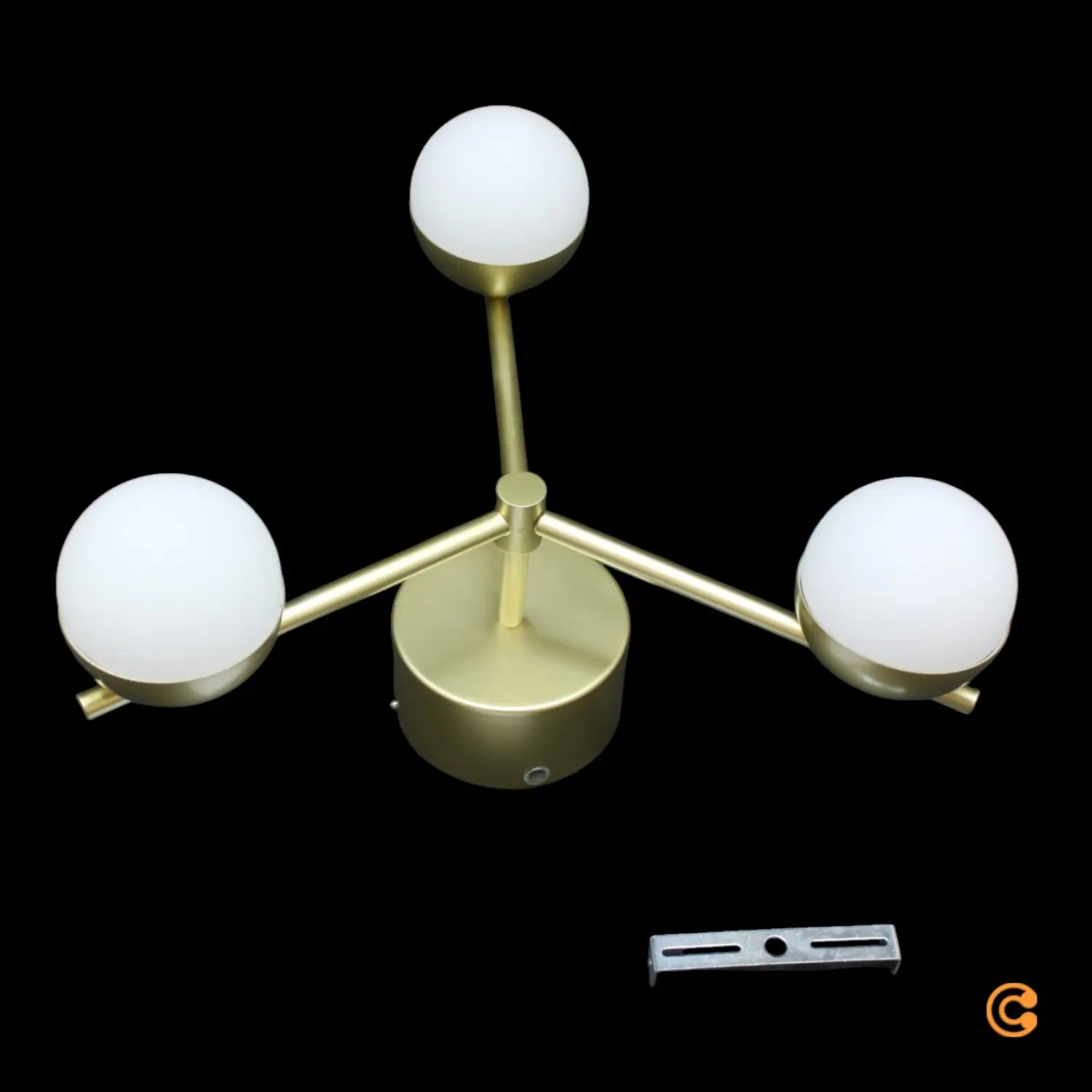 B-Ware Nordlux Deckenleuchte Lampe Contina Metall Messing Kupfer Led Leuchte Siehe Text - 5704924024313