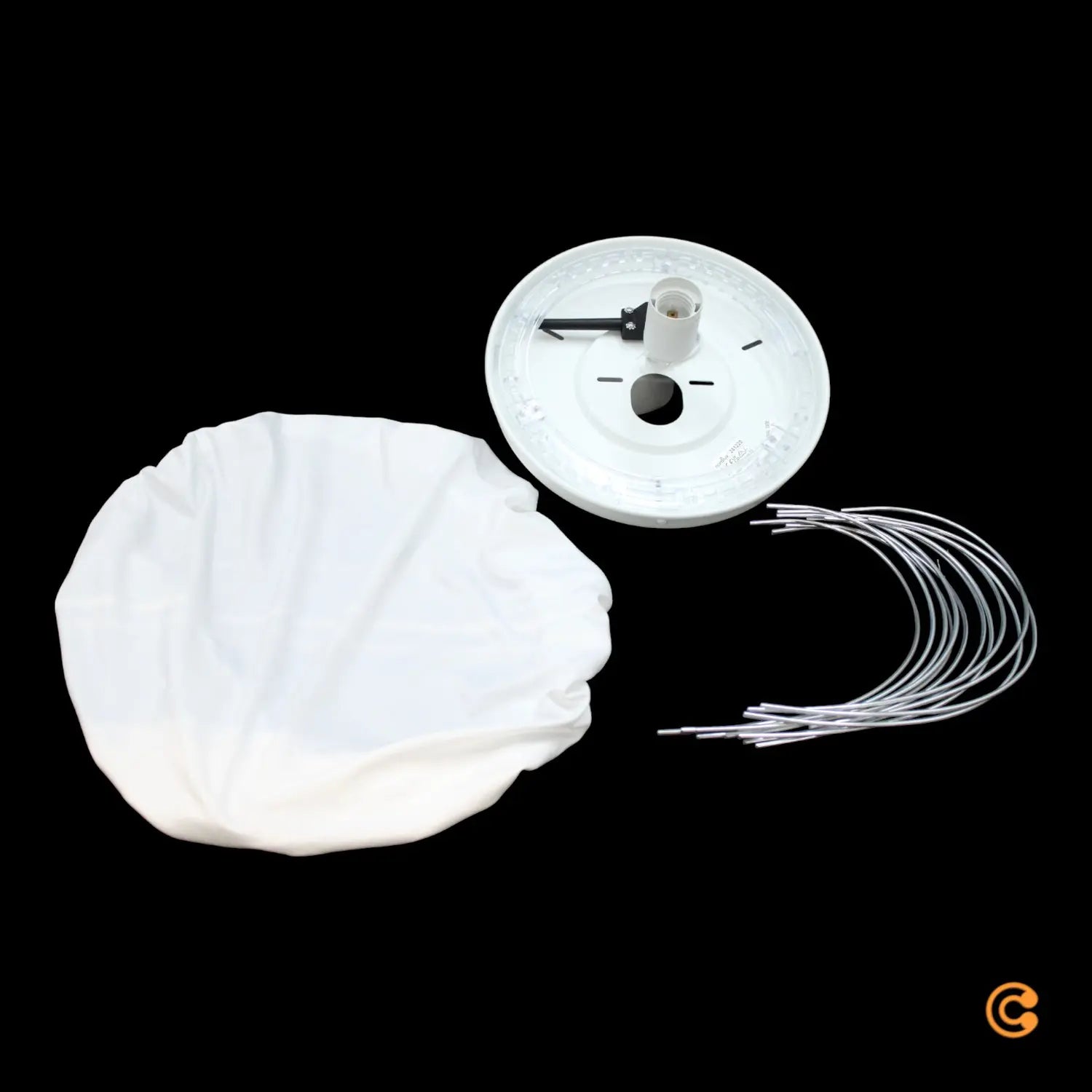 B-Ware Nordlux Deckenleuchte Lampe Aeron Textil Weiß Durchmesser 40 Cm - 5704924018411