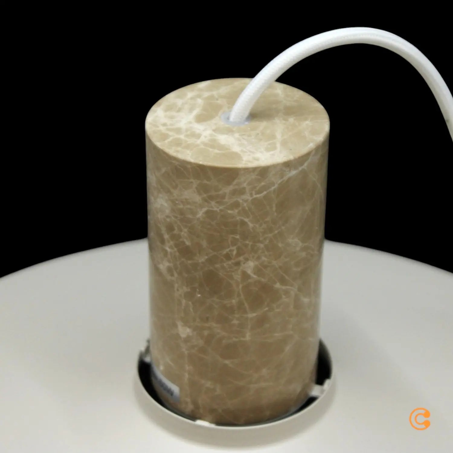 B-Ware Nordlux Pendelleuchte Hängelampe Elvas Marmor Metall Beige E27 Led Leuchte Lampe - 5704924024238