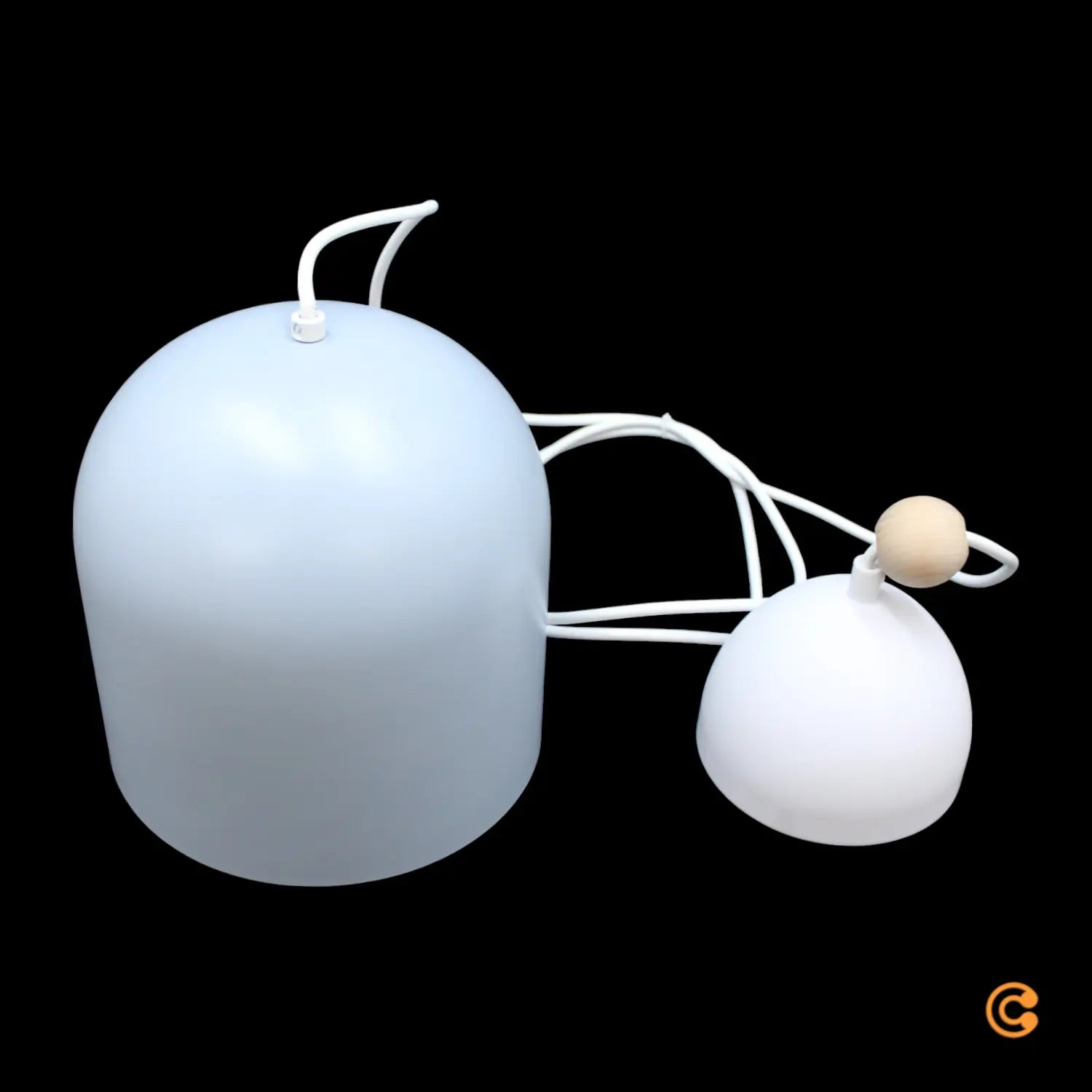 B-Ware Nordlux Hängeleuchte Pendelleuchte Gaston Lampenschirm Blau Siehe Text/Foto - 5704924018701